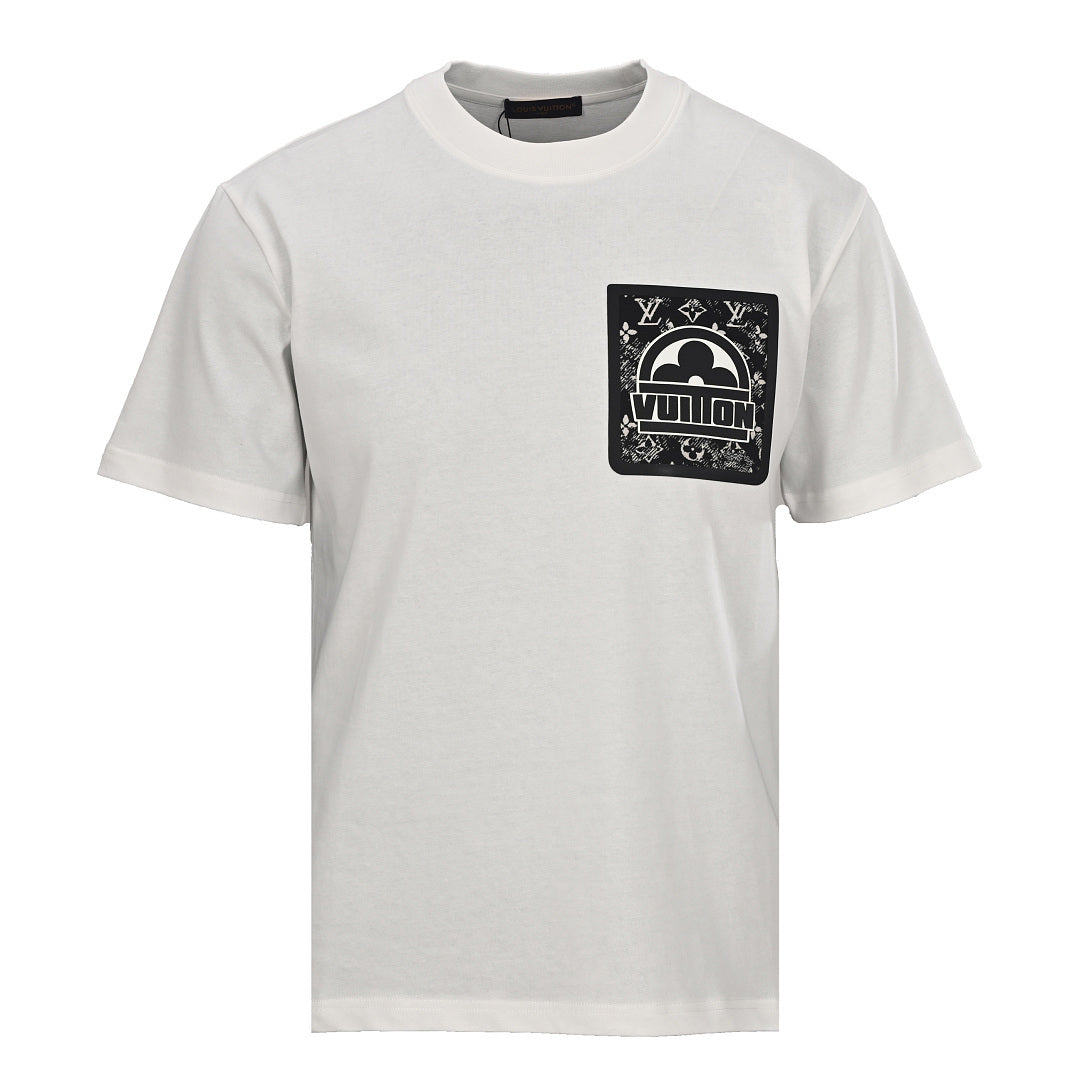 Louis Vuitton Monogram Faux-Pocket Print Short-Sleeve T-Shirt
