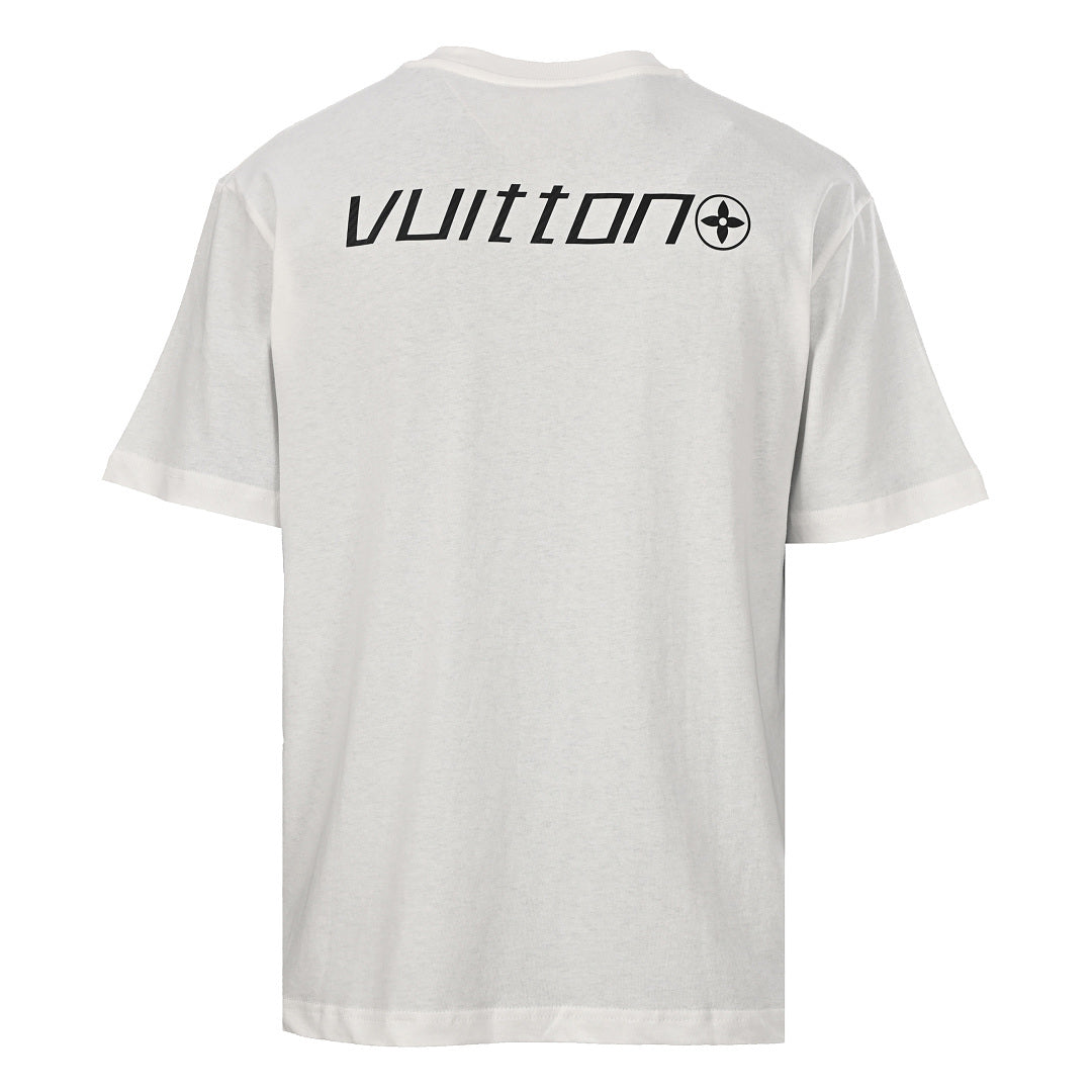 Louis Vuitton Embroidered Sailboat Short-Sleeve T-Shirt