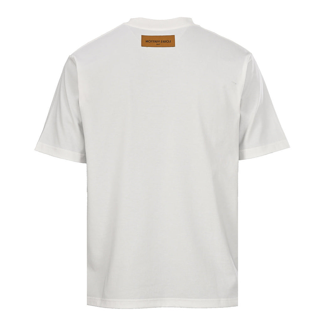 Louis Vuitton Embroidered Sailboat Short-Sleeve T-Shirt