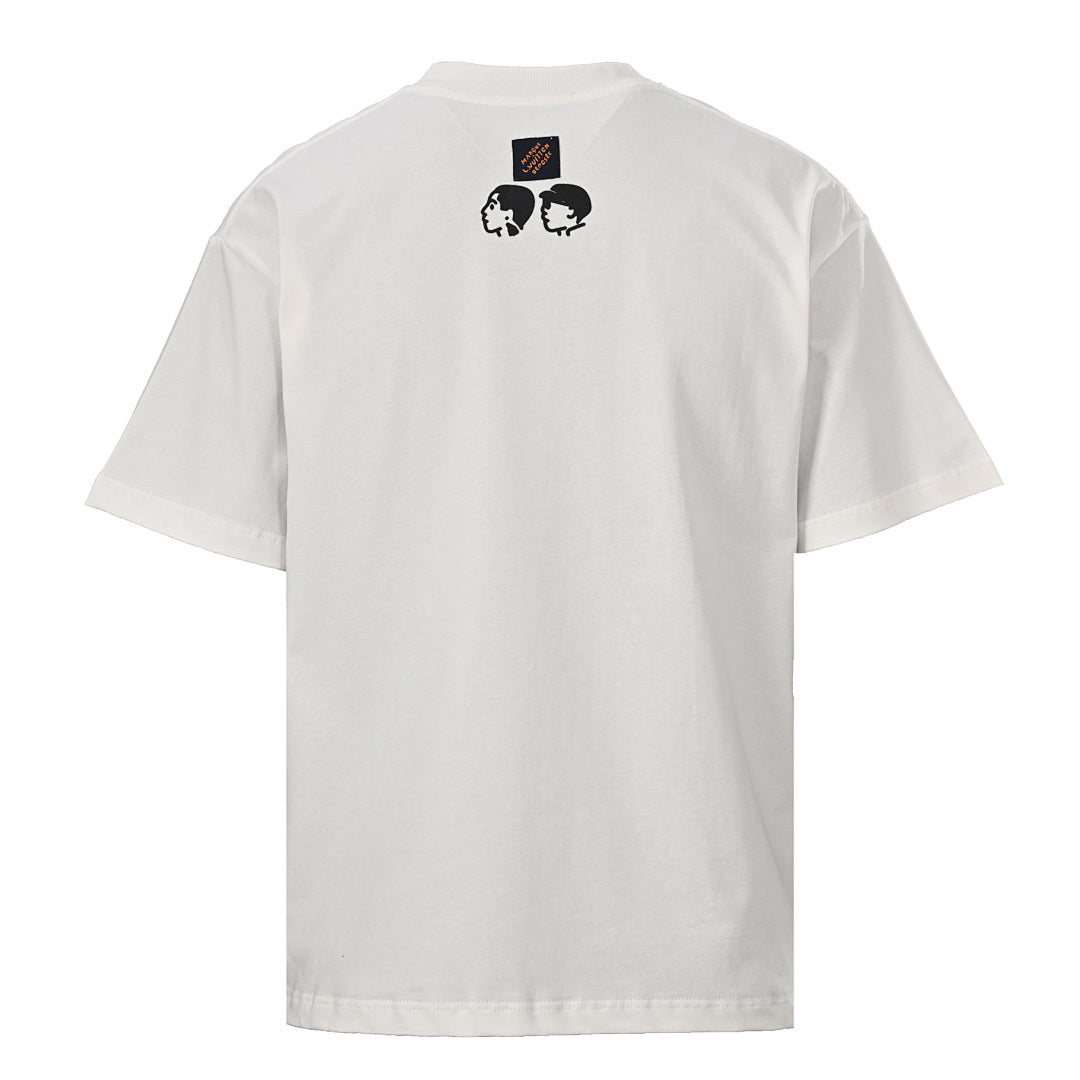 LOUIS VUITTON Bone Logo Short-Sleeve T-Shirt