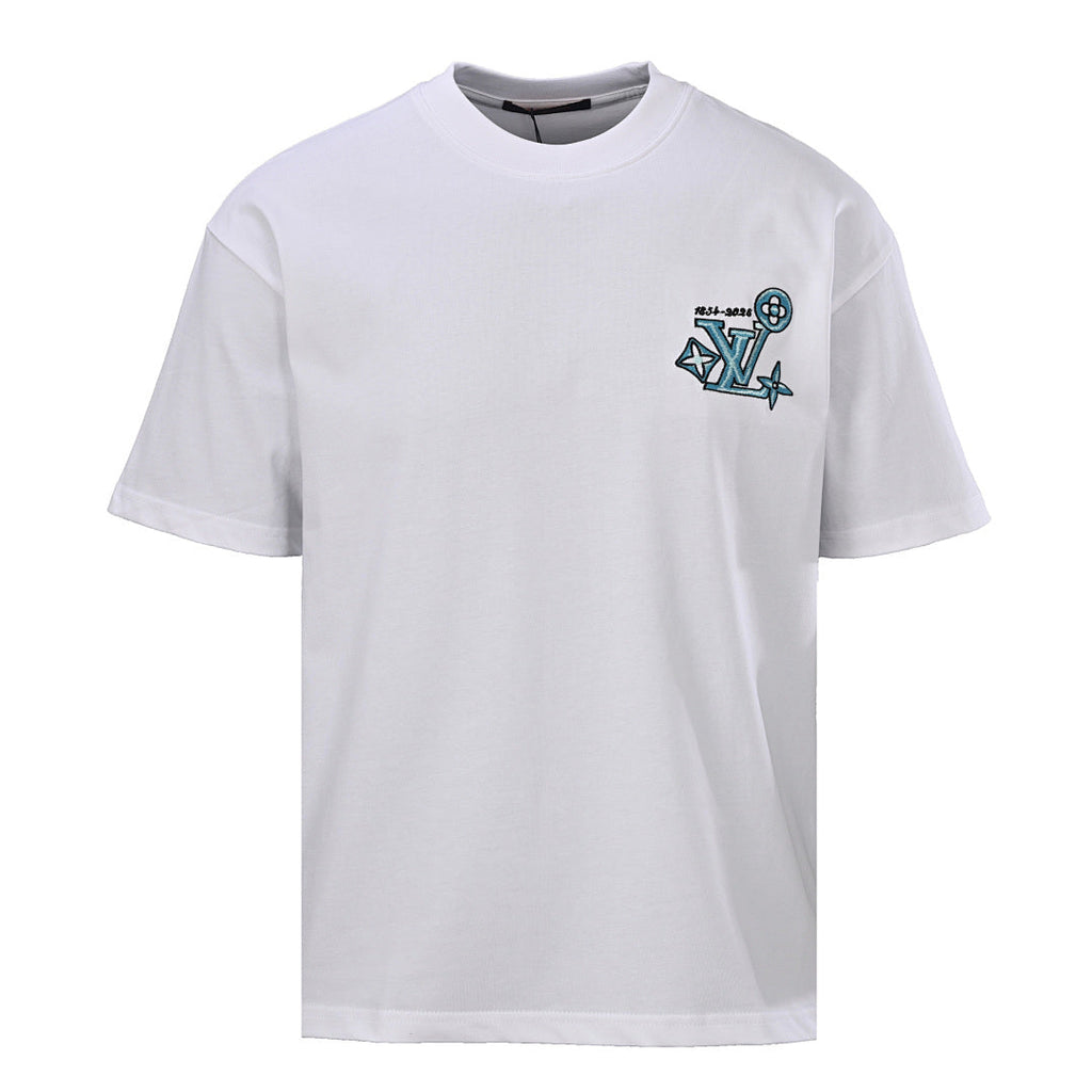 LOUIS VUITTON Bone Logo Short-Sleeve T-Shirt