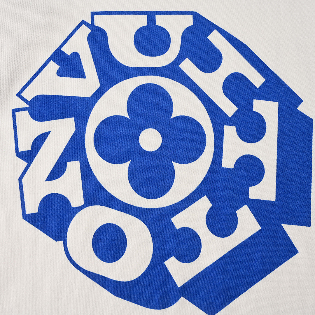 Louis Vuitton Short-Sleeve T-Shirt with Blue Circle Print