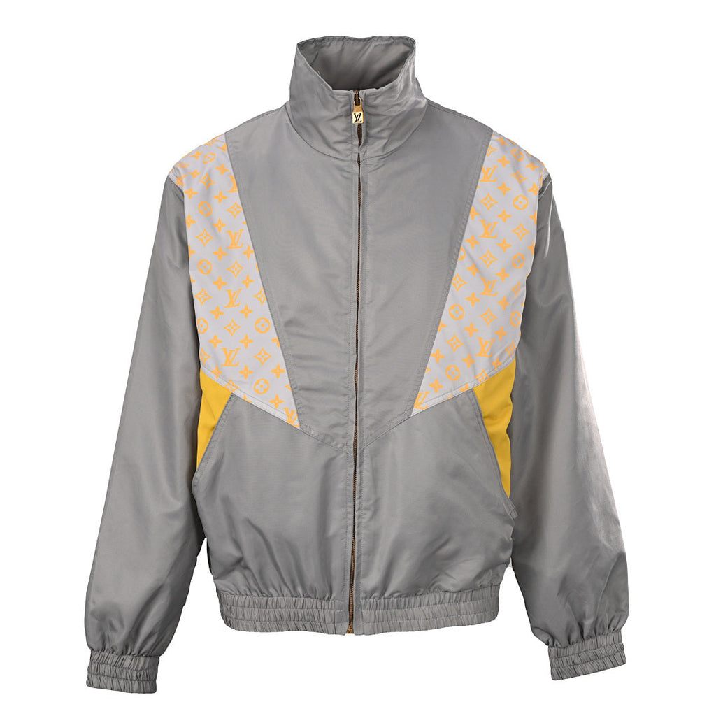 Louis Vuitton Color-block High-Neck Zip Jacket