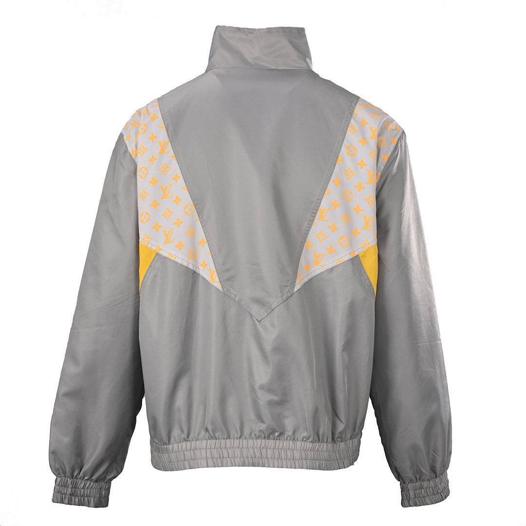 Louis Vuitton Color-block High-Neck Zip Jacket