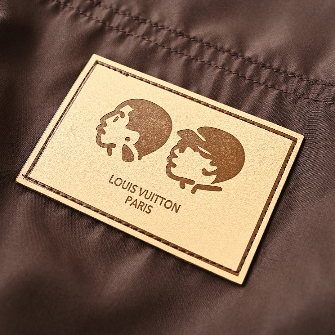 Louis Vuitton LV x NIGO Floral Reversible Fleece and Lambswool Jacket