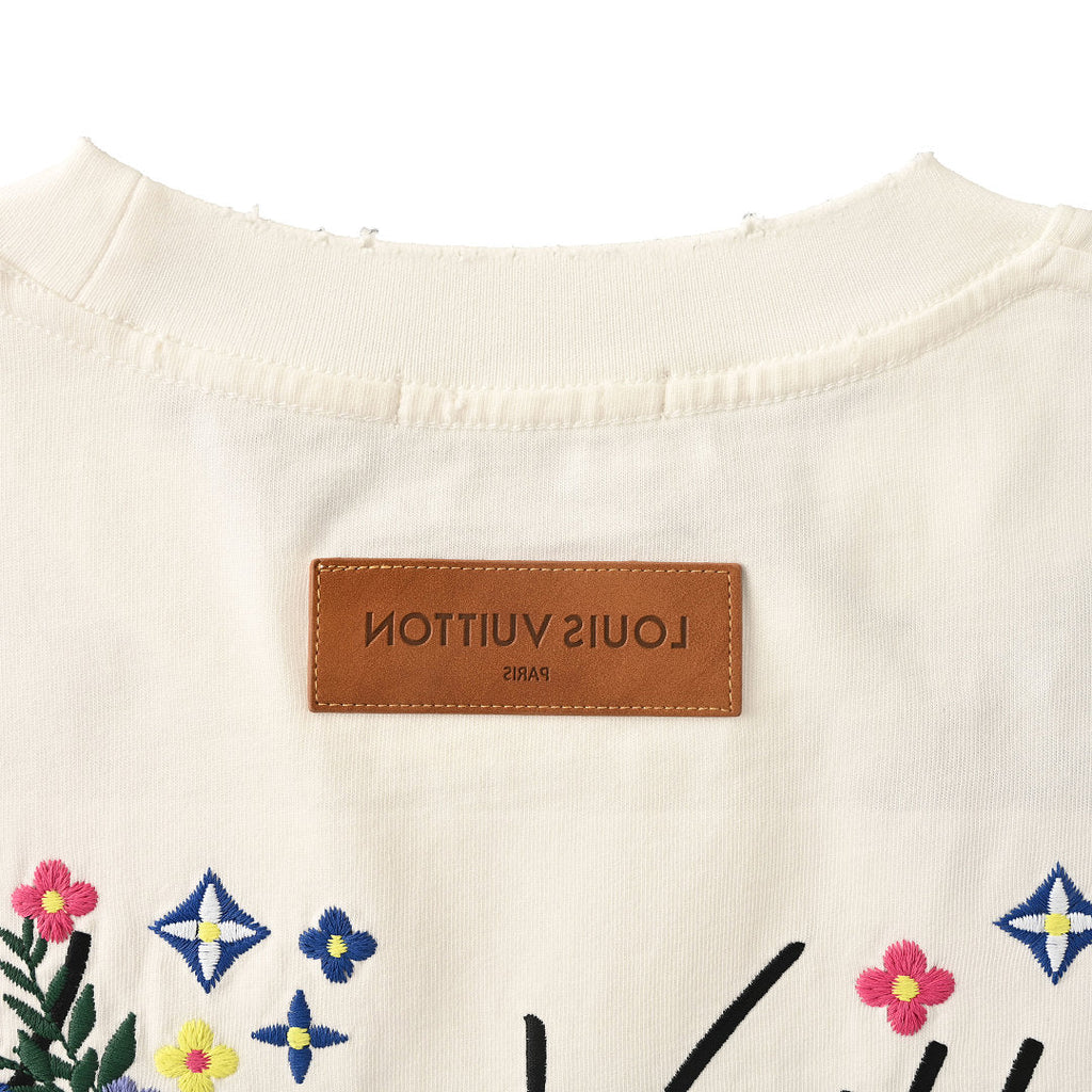 Louis Vuitton Colorful Embroidered T-Shirt