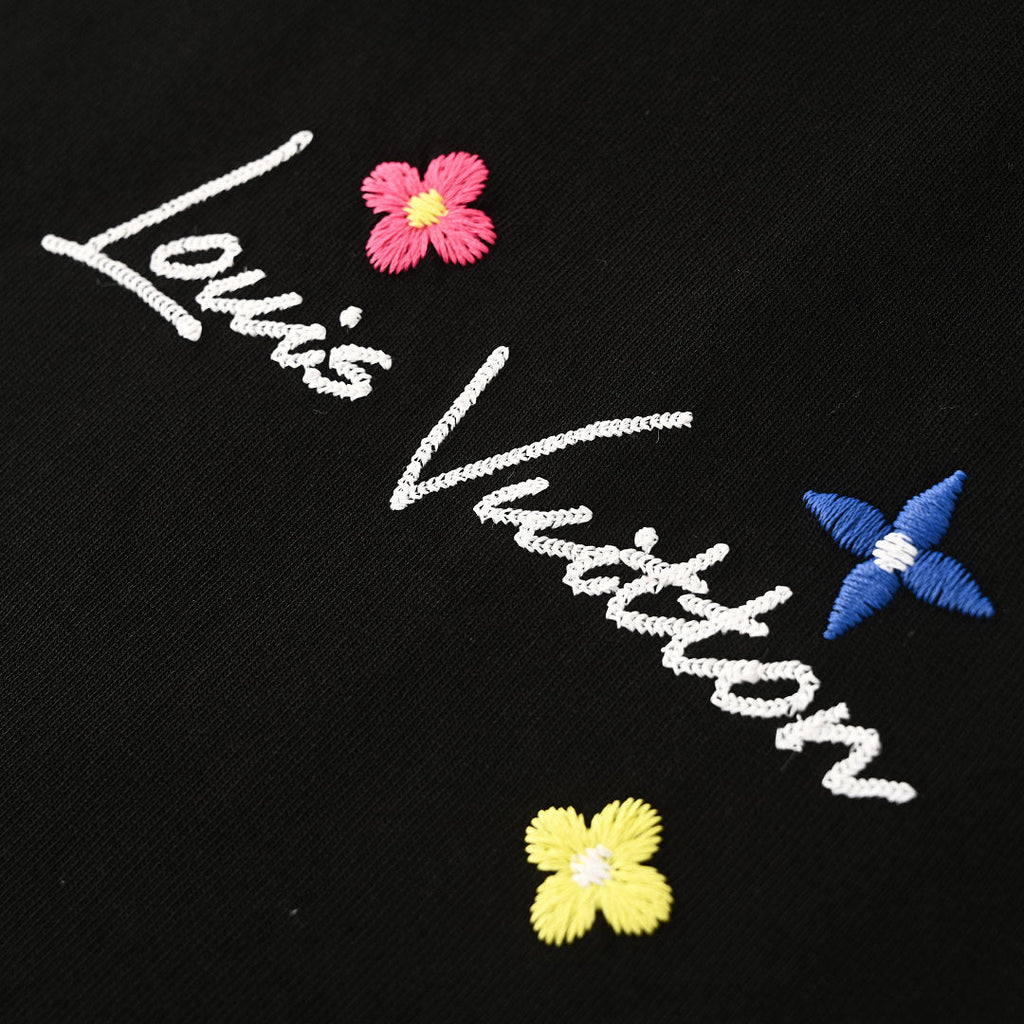 Louis Vuitton Colorful Embroidered T-Shirt