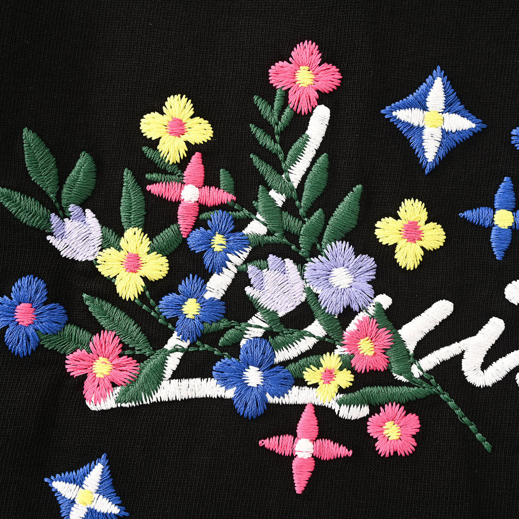 Louis Vuitton Colorful Embroidered T-Shirt