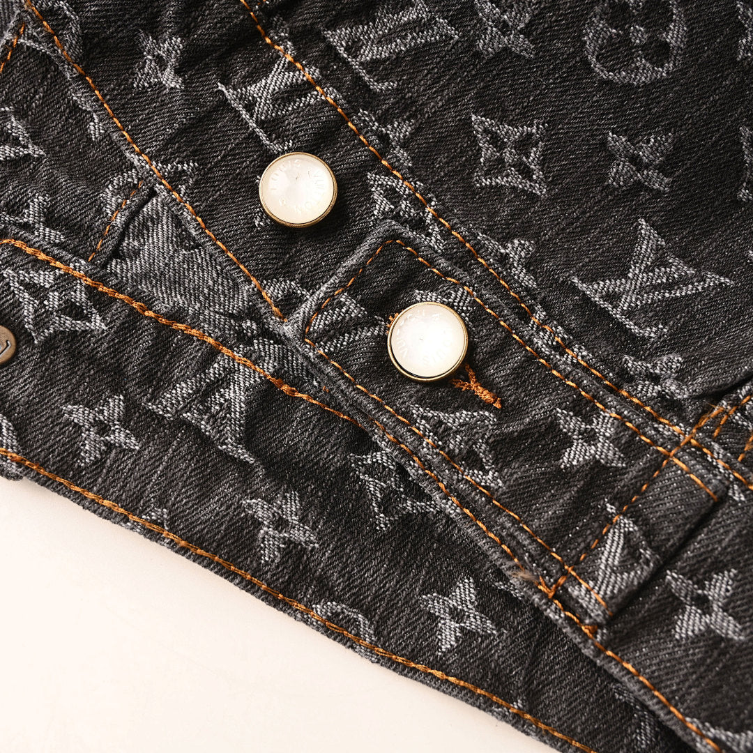 Louis Vuitton FA All-Over Monogram Denim Jacket