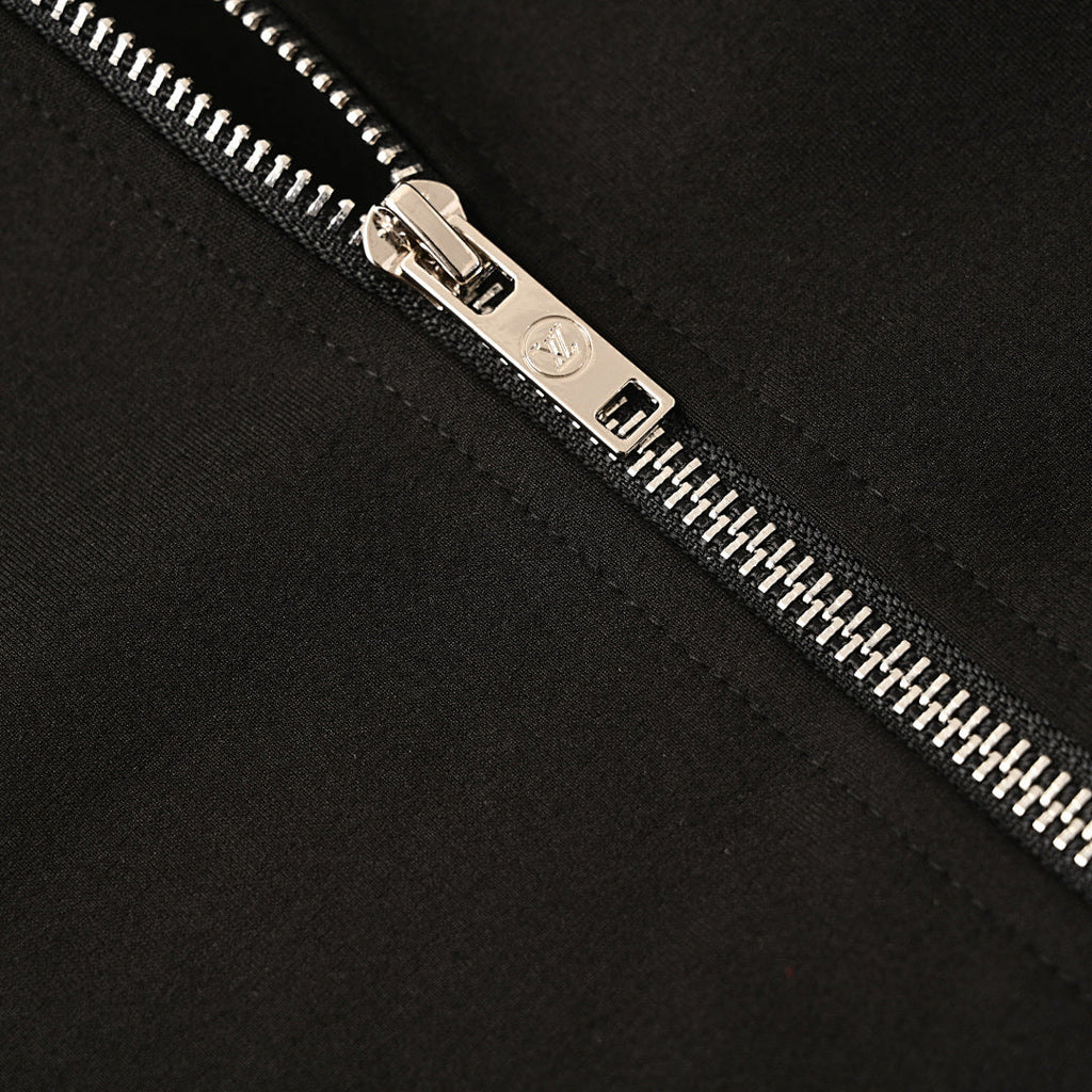 Louis Vuitton Zip Jacket with Chest-Set Diamonds