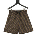 Fendi Double-F Monogram Print Shorts