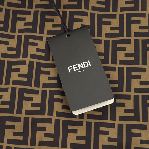 Fendi Double-F Monogram Print Shorts