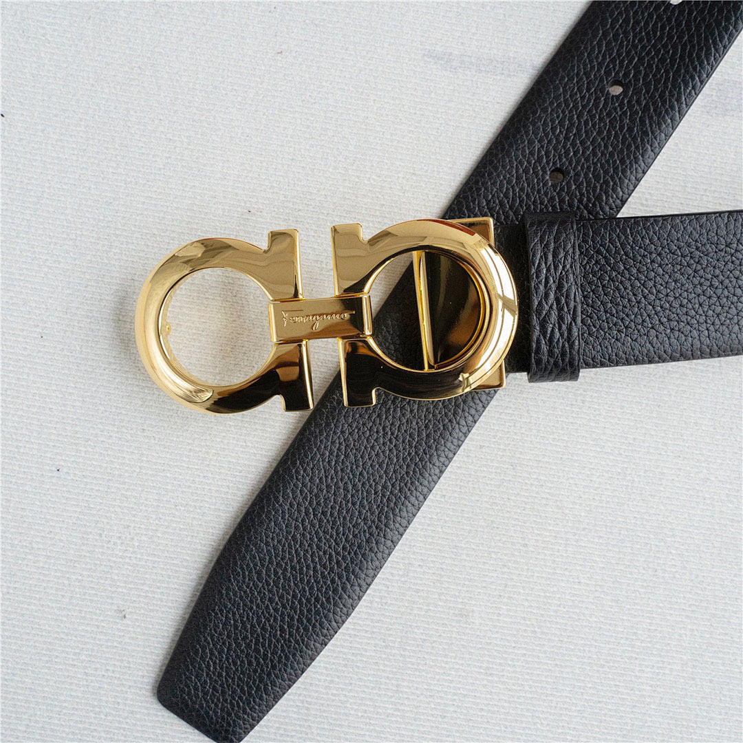 Ferragamo Classic Leather Belt