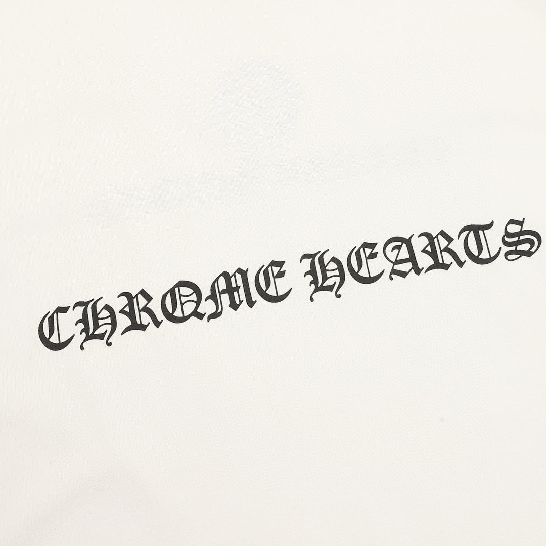 Chrome Hearts Sanskrit Horseshoe Print T-Shirt