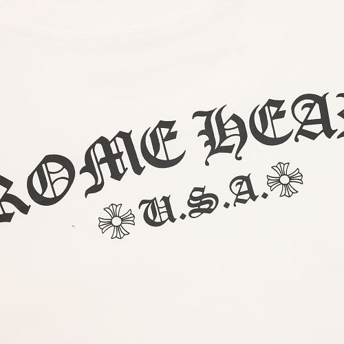 Chrome Hearts T-Shirt with 3D Sanskrit Script on the Back