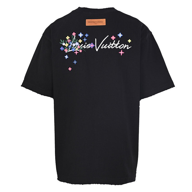 Louis Vuitton Colorful Embroidered T-Shirt