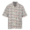 Louis Vuitton Printed Mulberry Silk Short-Sleeve Shirt