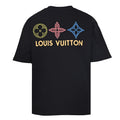 Louis Vuitton Crewneck Short-Sleeve T-Shirt with Front and Back Logo Print