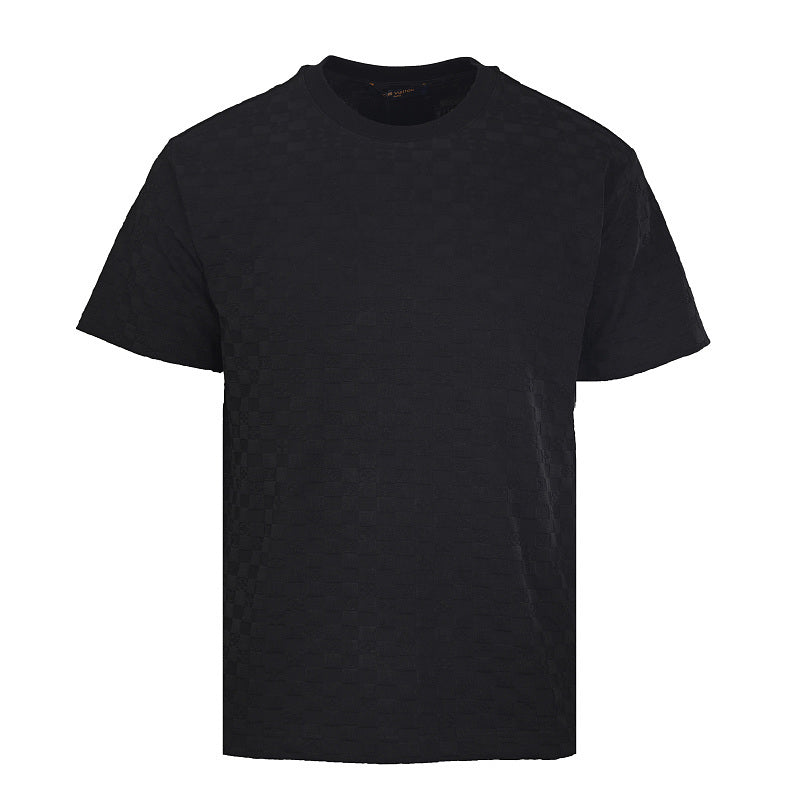 Louis Vuitton Monogram Damier Jacquard Short-Sleeve T-Shirt