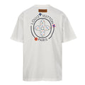 Louis Vuitton Beaded Crew-Neck Short-Sleeve T-Shirt