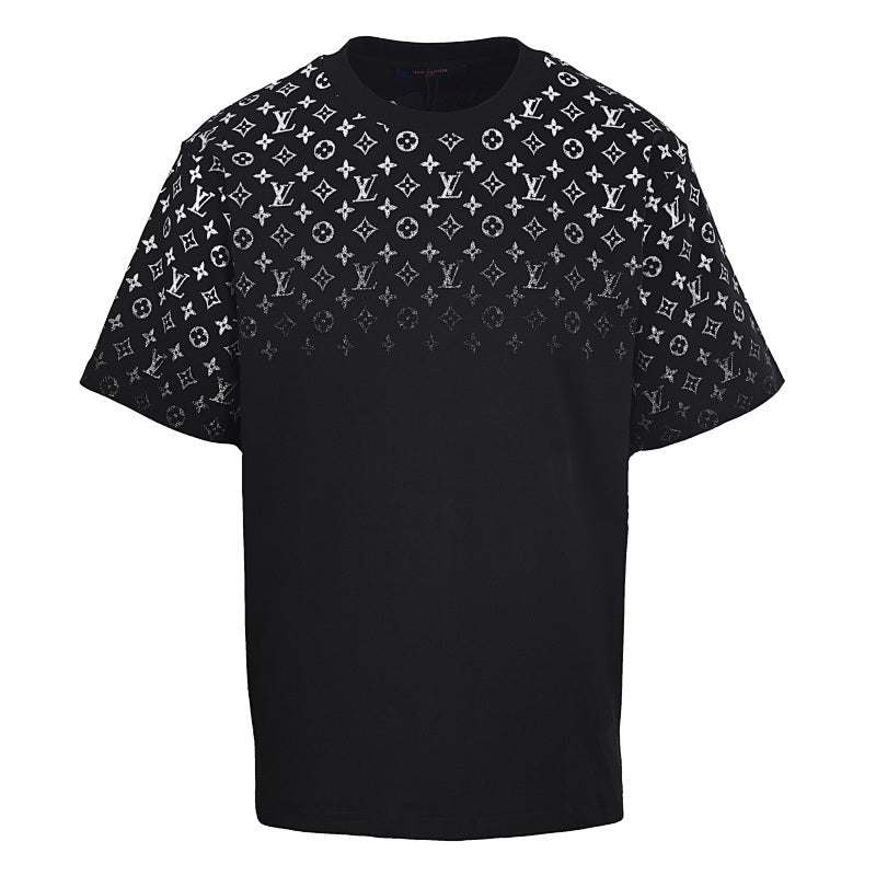 Louis Vuitton Monogram Gradient Print Short-Sleeve T-Shirt