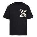 Louis Vuitton "Cloud" Monogram Short-Sleeve T-Shirt with Large Foam-Print Lettering