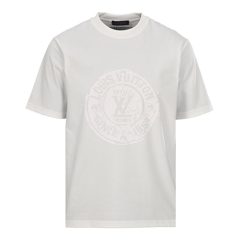 Louis Vuitton Embroidered Sailboat Short-Sleeve T-Shirt