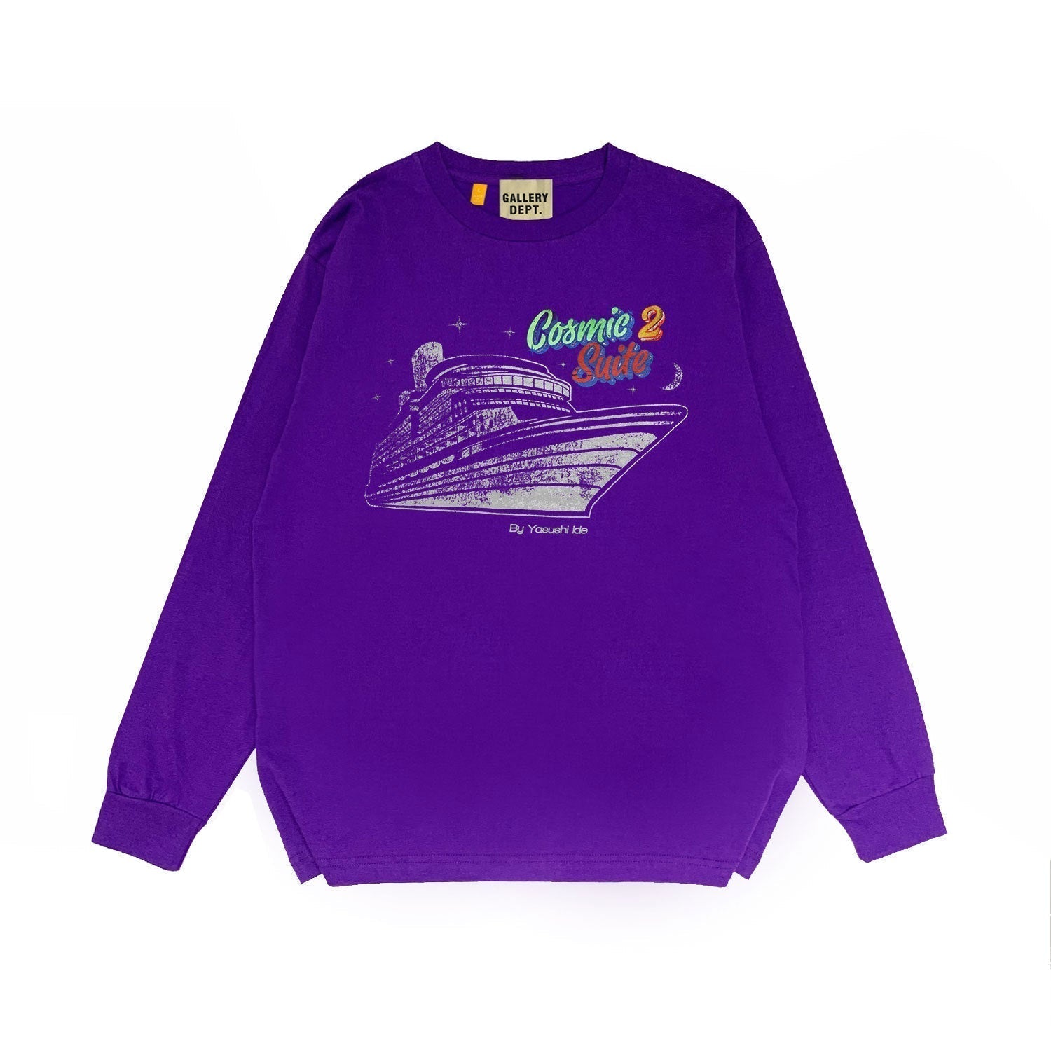 Gallery Dept Long Sleeved Shirt Fashion Brand Long Sleeve Long-Sleeved T-shirt Blouse