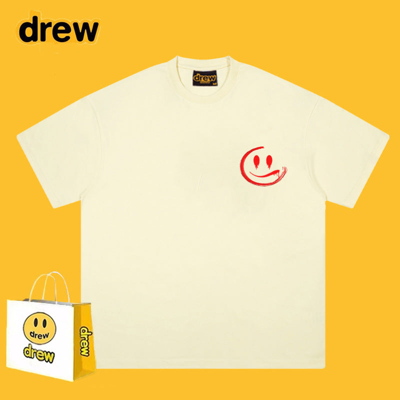 Drew T-shirts Cotton Short-Sleeved Printed T-shirt
