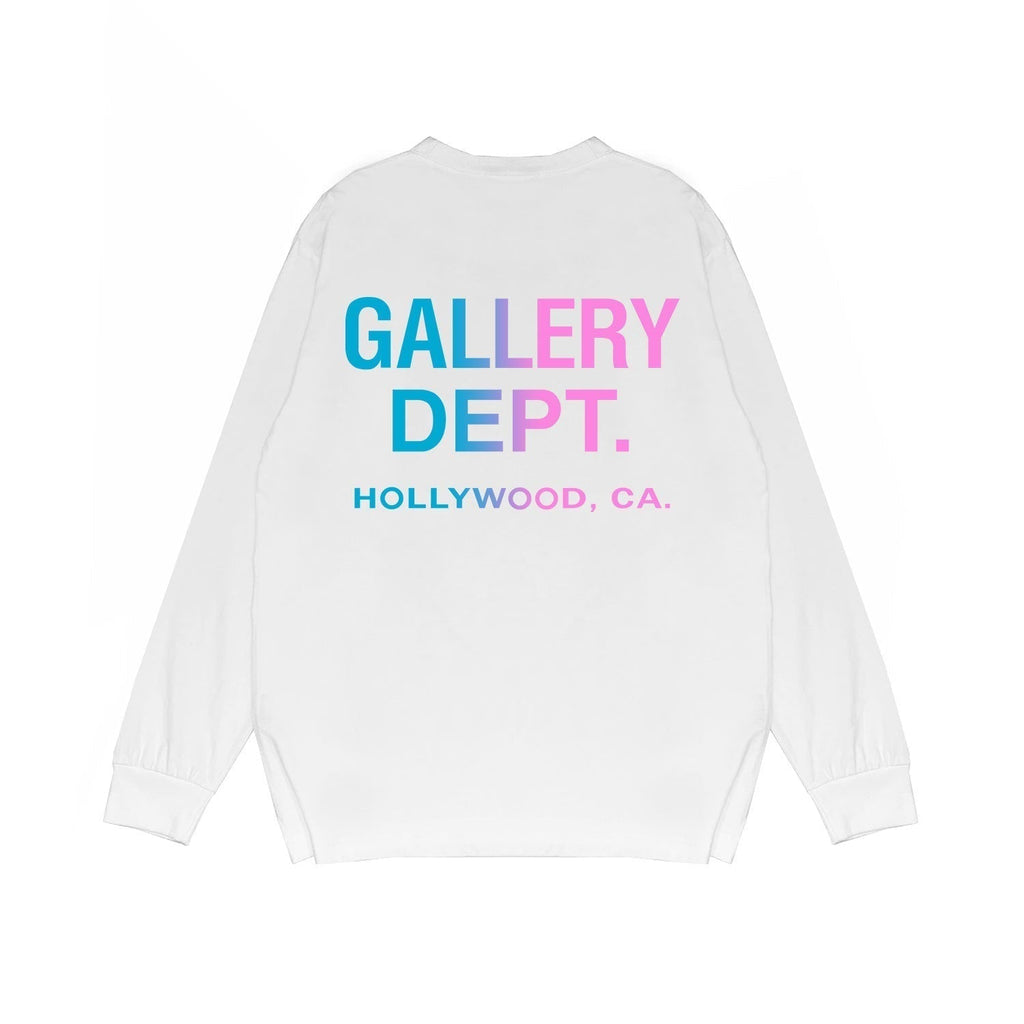 Gallery Dept Long Sleeved Shirt Fashion Brand Long Sleeve Long-Sleeved T-shirt Blouse