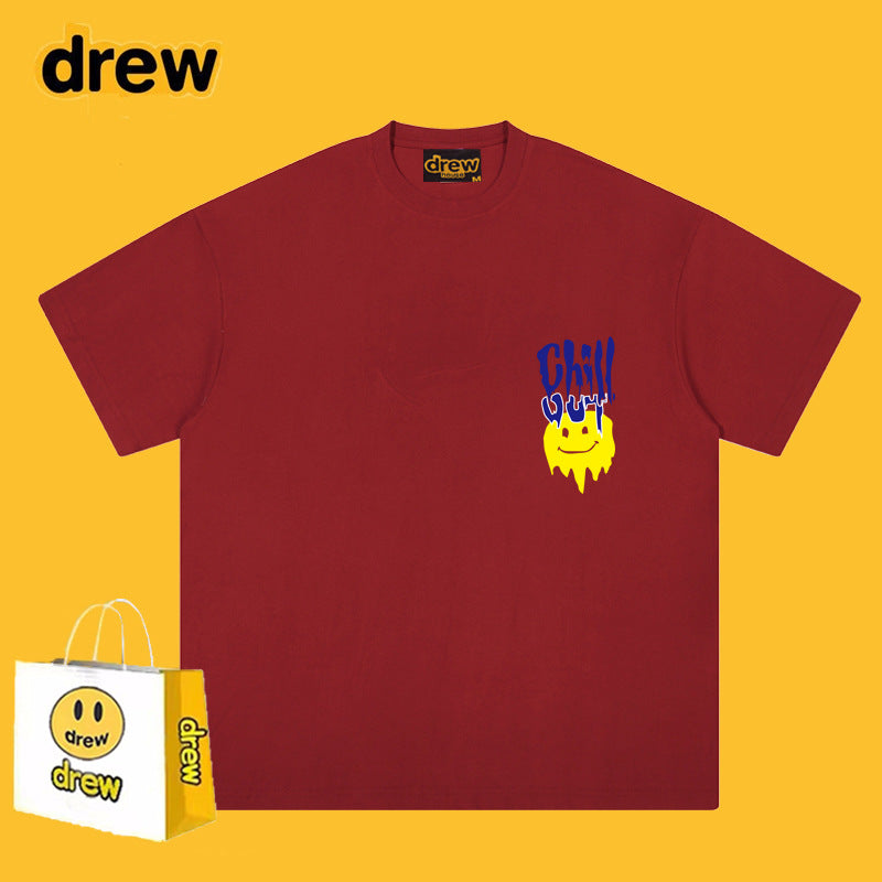 Drew T-shirts High Street Loose Men's Cotton
