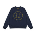 Drew House Sweatshirts Unisex Sketch Smiley Face Crew Neck Sweater