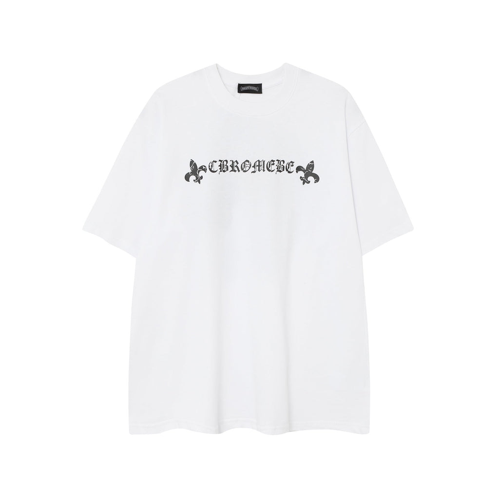 Chrome Heart T Shirts Horseshoe Cross Old Retro Fashion Men's and Women's Short Sleeve T-Shirt