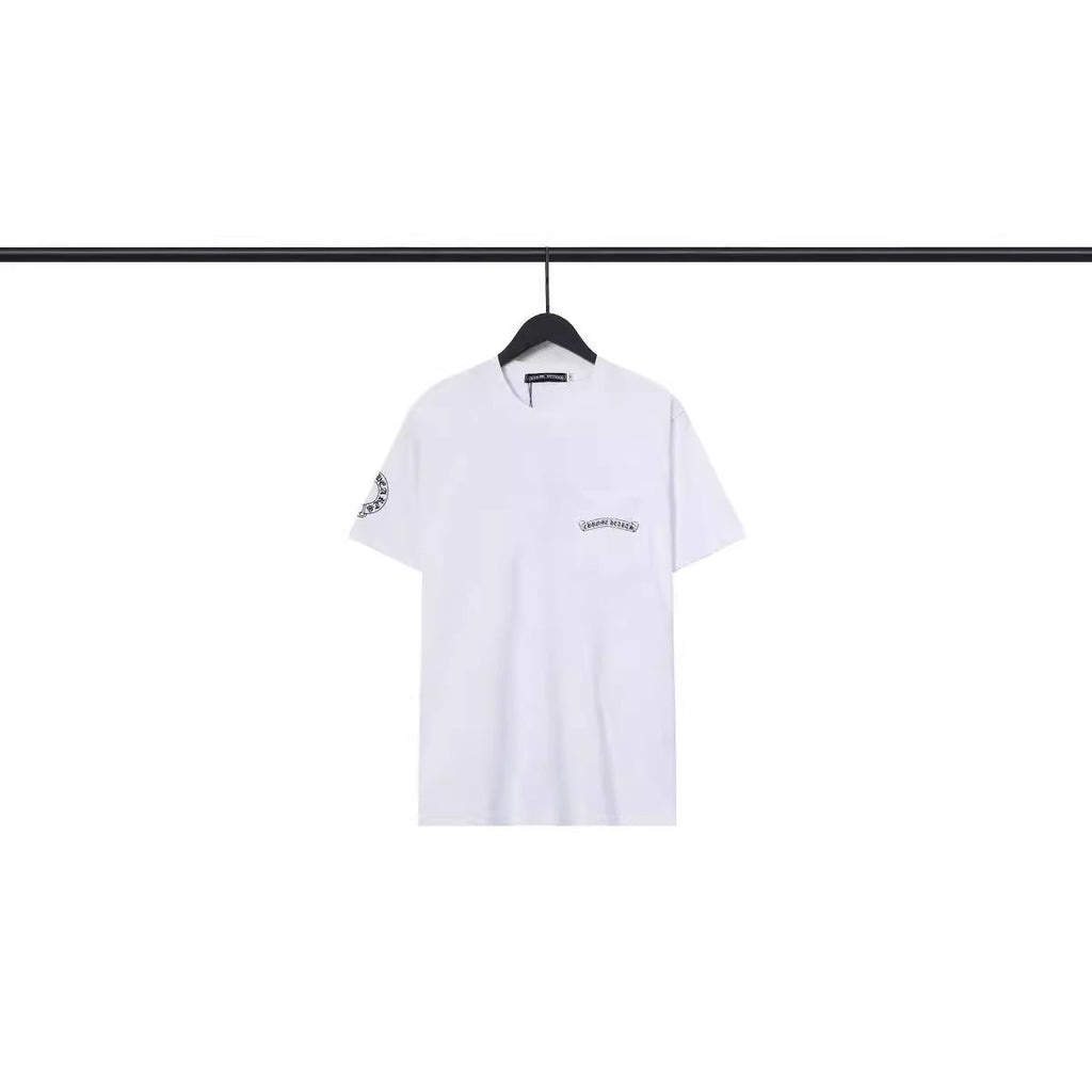 Chrome Heart T Shirts T-Shirt Crossshaft Cotton Crew Neck Short Sleeve