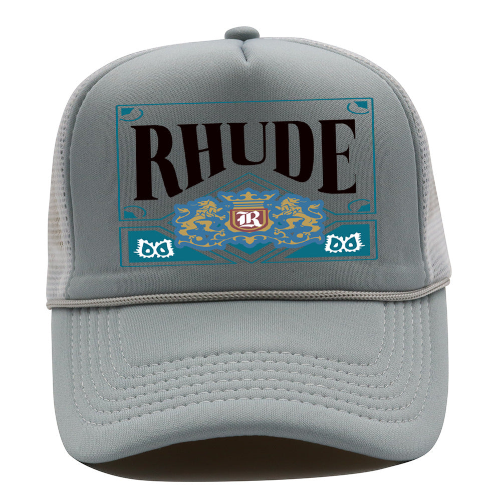 Rhude Hat Shade Mesh Cap Casual Baseball Cap Couple