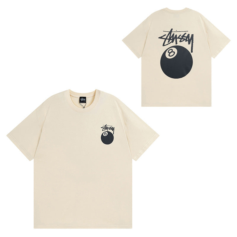 Stussy T-Shirts Casual Versatile Loose T-Shirts Couple