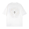Chrome Heart T Shirts Crowe T-Shirt Summer Short Sleeve Street Hip Hop