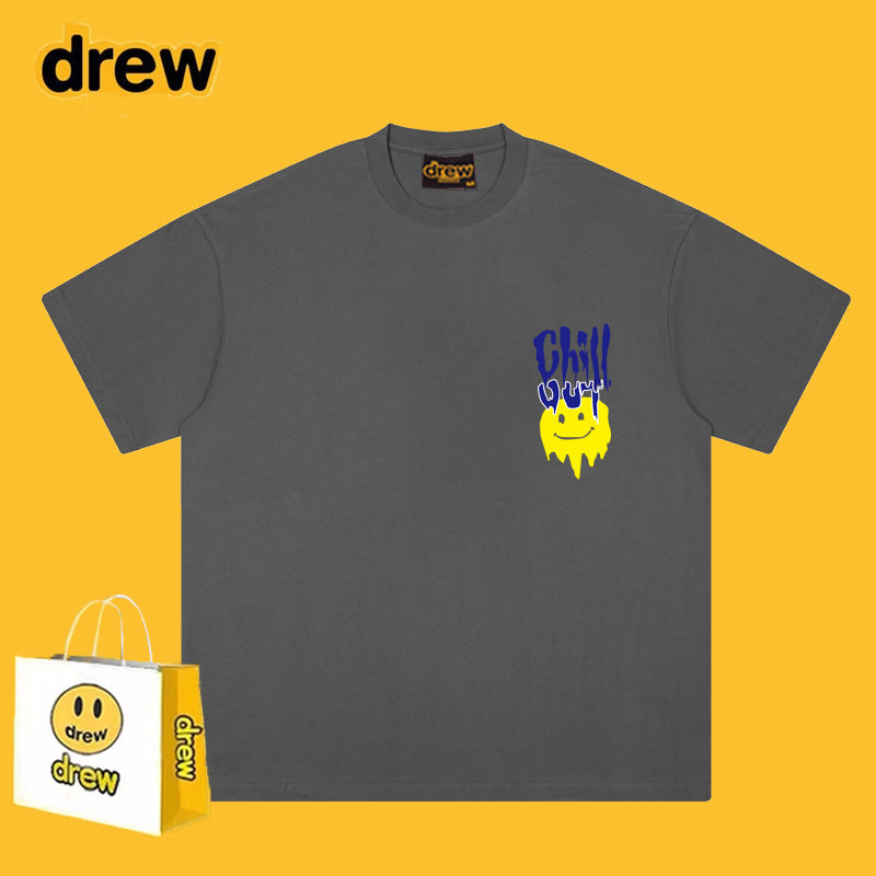 Drew T-shirts High Street Loose Men's Cotton