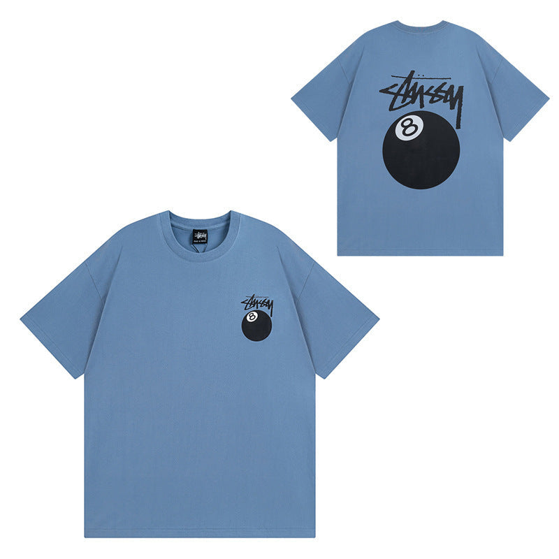 Stussy T-Shirts Casual Versatile Loose T-Shirts Couple