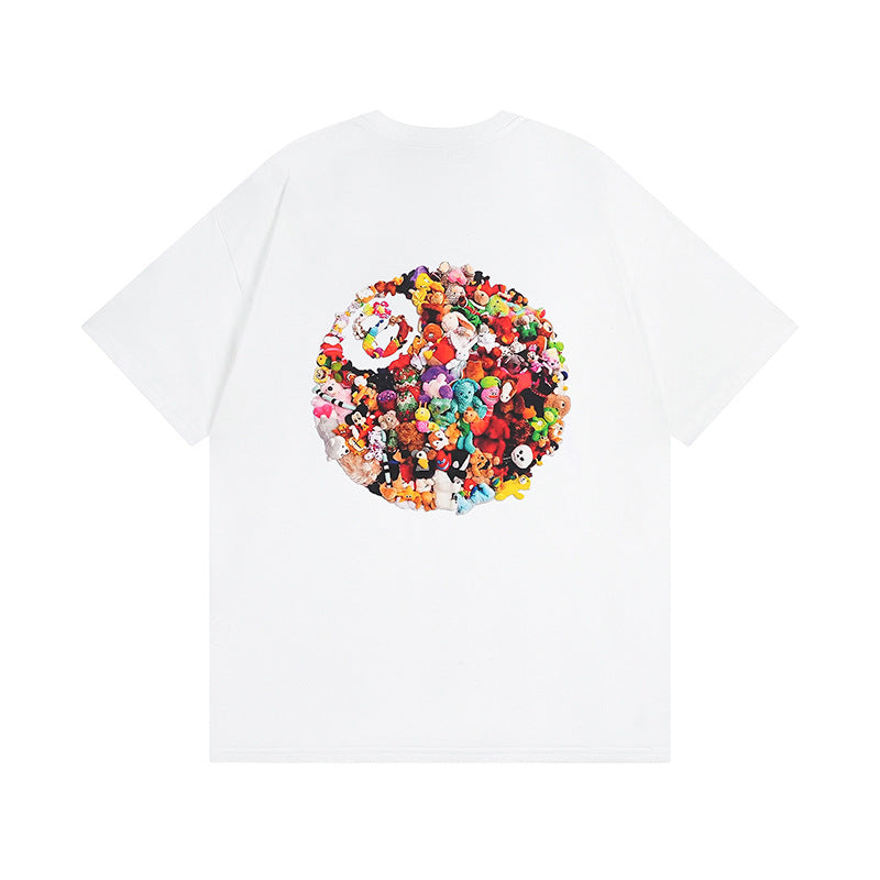 Stussy T-Shirts Casual Loose Couple T-Shirts