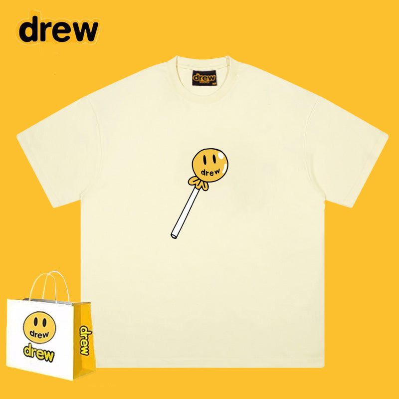 Drew T-shirts T-shirt Candy Short Sleeve Loose