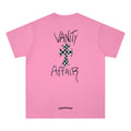 Chrome Heart T Shirts Graffiti Cross Sanskrit Short Sleeve T-Shirt