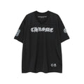 Chrome Heart T Shirts Croix Cross Color Leather Printed Short Sleeve T-Shirt