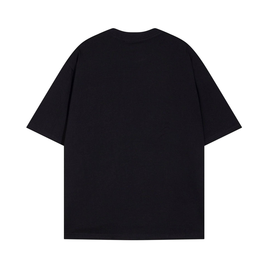 Chrome Heart T Shirts Versatile Casual Loose Print Embroidery T-Shirt Sleeves