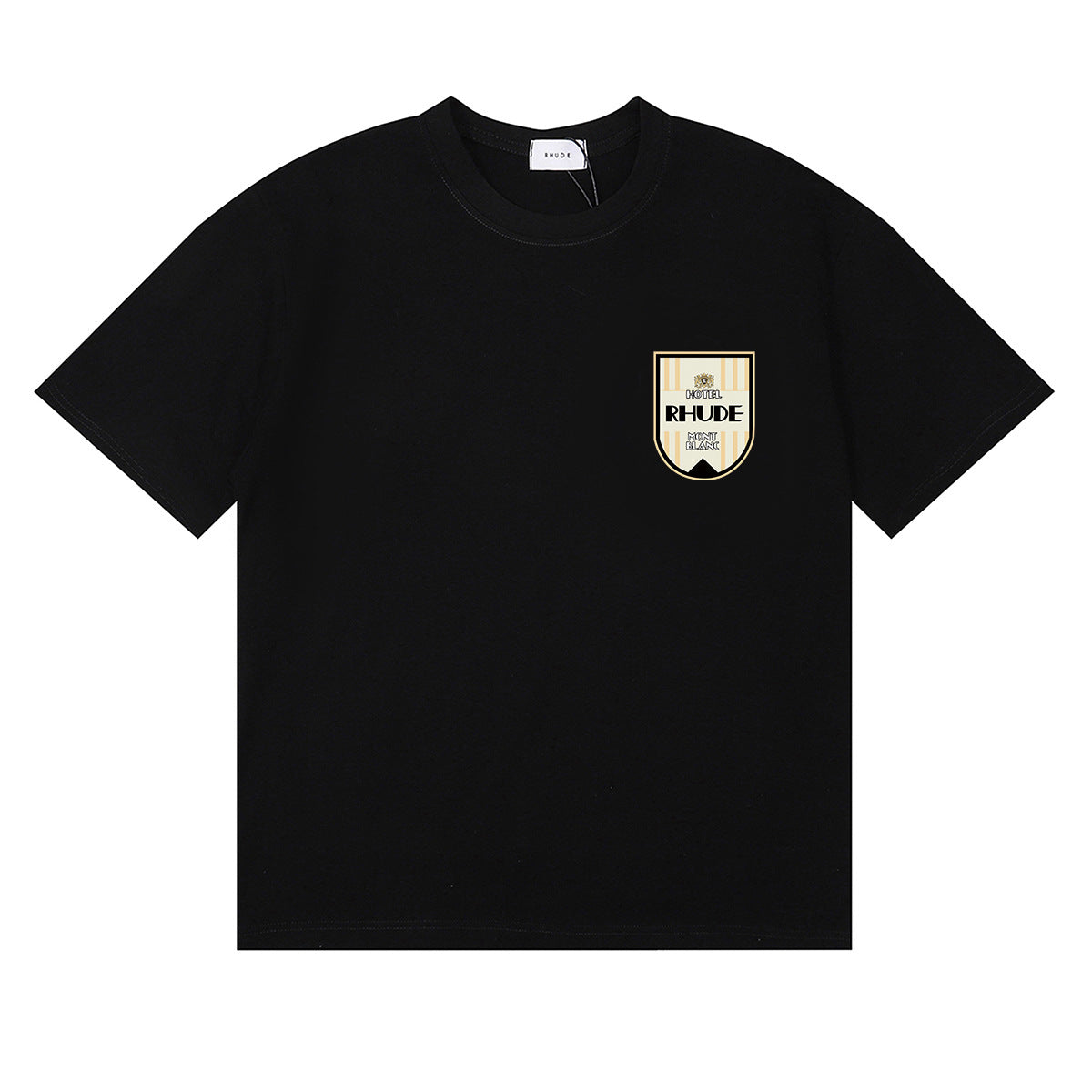Rhude T-shirt Ski Theme Letter Print Short Sleeve T-shirt