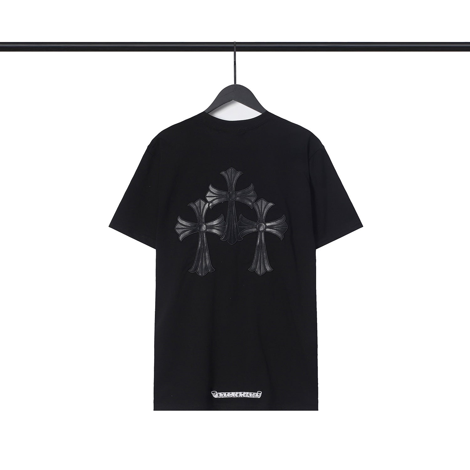 Chrome Heart T Shirts Chrome Hearts Sanskrit Horseshoe Short Sleeve T-Shirt