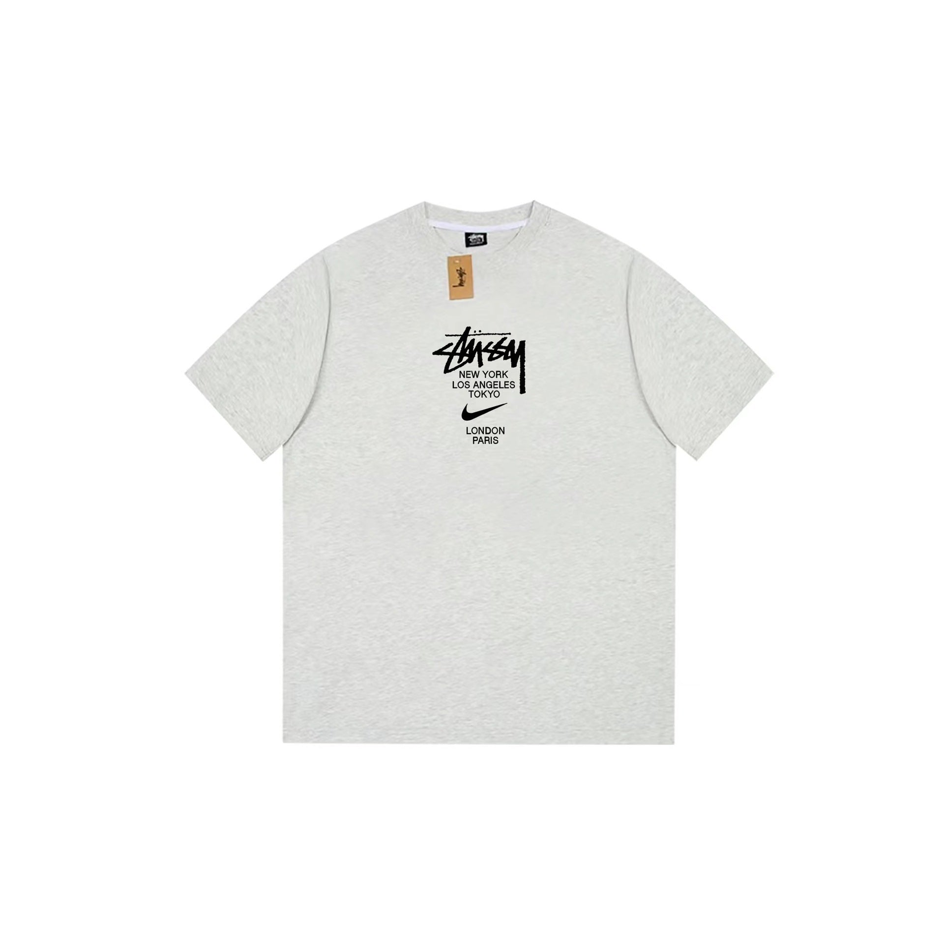 Stussy T-Shirts Loose Casual T-Shirts Same for Men and Women
