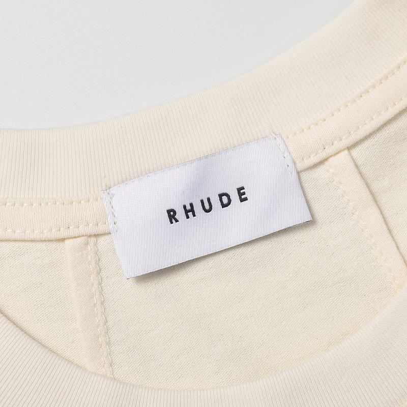 Rhude T-shirt Geometric Print Short Sleeve T-shirt