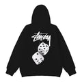 Stussy Hoodie Embroidered Fleece Fashion Hooded Sweater