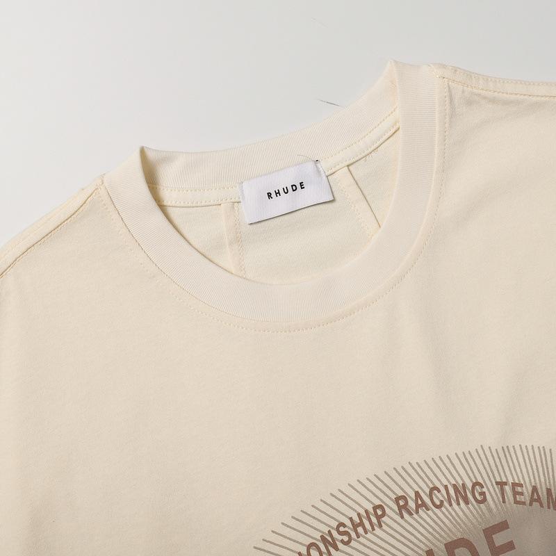 Rhude T-shirt Geometric Print Short Sleeve T-shirt
